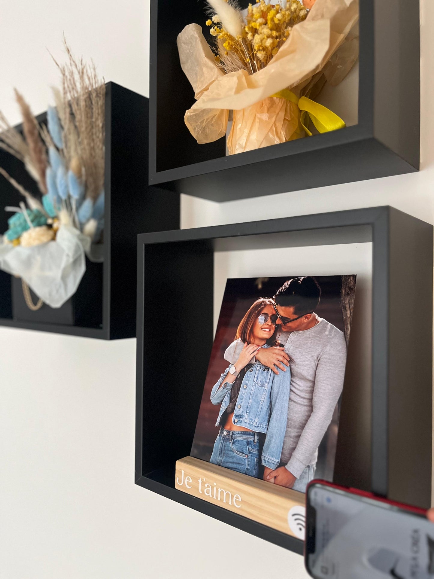 Photo personnalisée connectée - audio, vidéo, texte ou lien M'la Créa